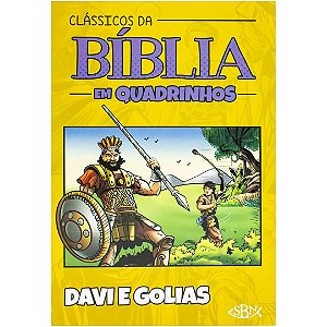 Clássicos da Bíblia em Quadrinhos Davi e Golias - SBN