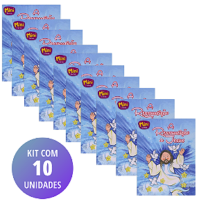 Kit Mini Bíblicos - A Ressurreição de Jesus - (10 Unidades)