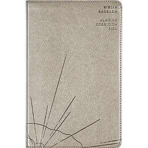 Bíblia ACF Cinza - Capa Luxo - Thomas Nelson