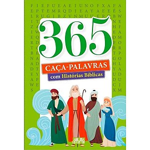 365 Caça-Palavras com Histórias Bíblicas - Ativamente