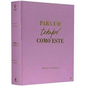 Bíblia Mulheres NVT: ''Para um Tempo Como Este'', Viviane Martinello - 2 Colunas - Vida