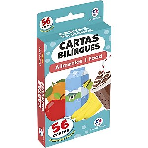 Cartas Bilíngues: Alimentos - Ciranda Cultural