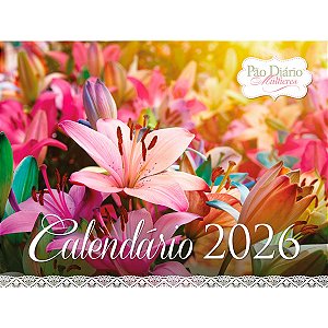 Calendário de Parede 2026 - Mulheres - Pão Diário