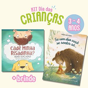 Kit Dia das Crianças 3-4 Anos: Se um dia se Você se Sentir só... + Cade Minha Risadinha?