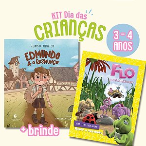 Kit Dia das Crianças 3-4 Anos: Edmundo e o Resmungo + Flô, a Mosca Mentirosa