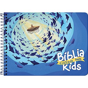 Bíblia NVT Peixinhos - Anote Ilustrada Kids - Geográfica