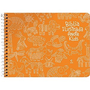 Bíblia NVT Arca de Noé - Anote Ilustrada Kids - Geográfica