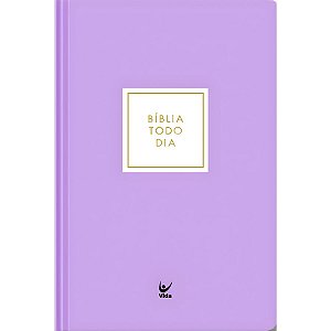 Bíblia Todo Dia Rosê NAA - Capa Dura - Vida
