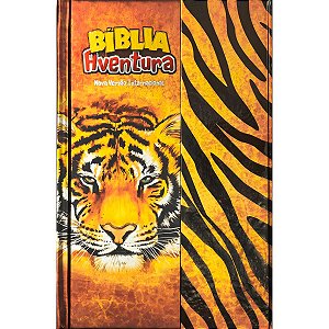Bíblia Aventura NVI Tigre - Fechamento com Ímã -  Capa Dura - Thomas Nelson