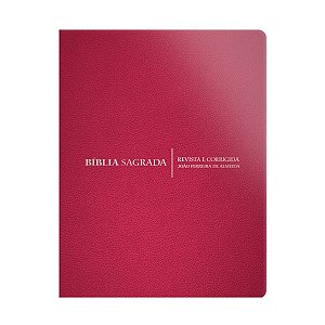 Bíblia RC Compacta Luxo Pink - Letra Normal - Geográfica