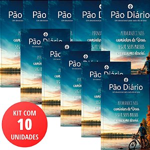 Kit 10 un Pão Diário - Volume 29 - Edição 2026 - Capa Permanecer #Black