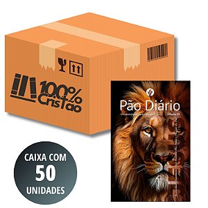 Caixa 50 un Pão Diário - Volume 29 - Edição 2026 - Capa Príncipe da Paz #Black