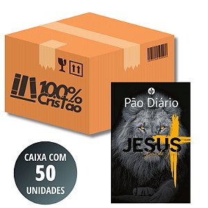 Caixa 50 un Pão Diário - Volume 29 - Edição 2026 - Capa Leão de Judá #Black