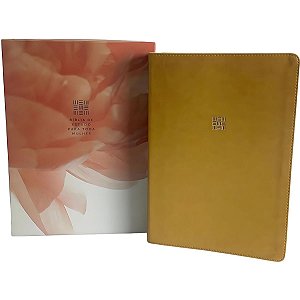 Bíblia de Estudo para Toda Mulher NVT Bege - Filament - Mundo Cristão