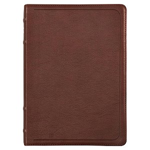 Bíblia ACF Com Referências Cruzadas Couro-soft Mogno, Thomas Nelson