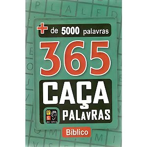 365 Caça Palavras Bíblico - Pé da Letra
