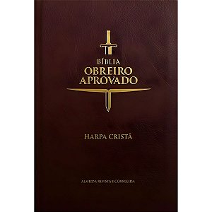 Bíblia Obreiro Aprovado RC - Harpa Cristã - CPAD