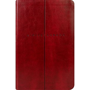 Bíblia Slim NVI Vinho - Capa Luxo - Vida #LiquidaJaneiro