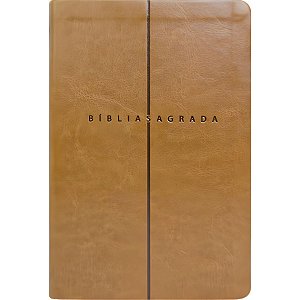 Bíblia Slim NVI Marrom - Capa Luxo - Vida #LiquidaJaneiro