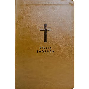 Bíblia NVI Marrom - Letra Grande - Capa Luxo - Vida #LiquidaJaneiro