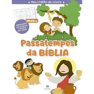 Meu Livrão de Colorir: Passatempos da Bíblia - Ciranda Cultural