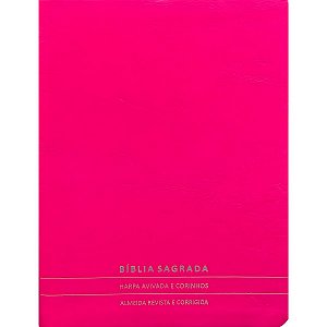 Bíblia RC Slim  - Com Harpa e Corinhos - Capa Luxo - CPP