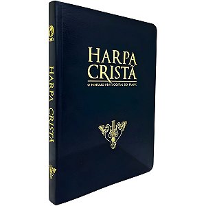 Harpa Cristã Preta - Capa Semi Luxo - CPAD