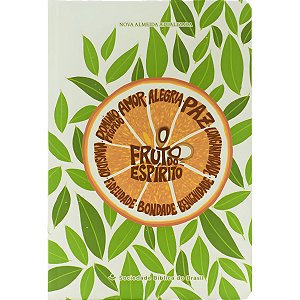 Bíblia NAA Frutos do Espírito - Capa Dura - SBB