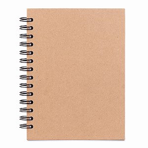 Sketchbook Kraft A5 - Caderno para Desenho - Liso