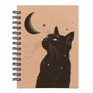 Sketchbook Kraft A5 - Caderno para Desenho - Luar