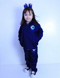 CONJUNTO MOLETOM ABERTO C/ ZIPER