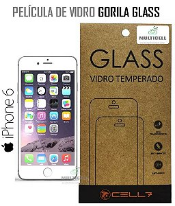 PELICULA DE VIDRO DIAMANT APPLE IPHONE 6 GORILA GLASS