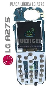 PLACA LÓGICA PRINCIPAL A275 DUAL SIM COM DISPLAY LCD ORIGINAL 