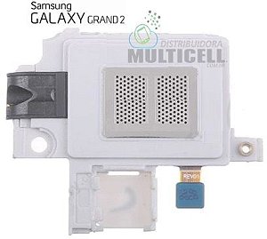 CAMPAINHA ALTO FALANTE E CONECTOR FONE DE OUVIDO SAMSUNG G7102 G7106 GALAXY GRAND 2 ORIGINAL