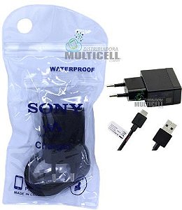 CARREGADOR MODELO SONY MICRO USB V8 5V=1.5A 1ªLINHA