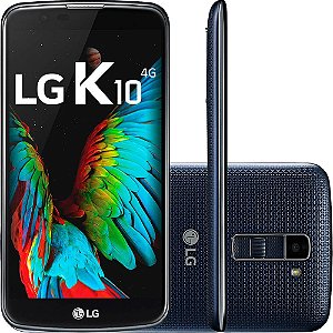 APARELHO CELULAR SMARTPHONE LG K10 K430DS DUAL CHIP ANDROID 6.0 TELA 5.3" 16GB 4G CAMERA 13MP TV DIGITAL
