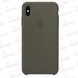 CAPA CASE SILICONE APLLE IPHONE XS MAX MTFE2FE/A MARROM
