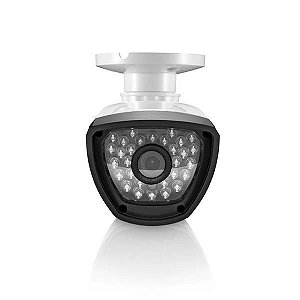 A04 CAMERA BULLET AHD 720P 1.0MP 2,8MM 30 LEDS IP66 PLASTICO BRANCO - SE178