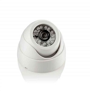 B03 CAMERA DE SEGURANCA DOME AHD 1080P 3.6MM - 24 LEDS-BRANCA - SE170