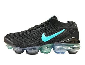 Nike Air VaporMax Flyknit 3 BlackVoltBlue Mens Trainers