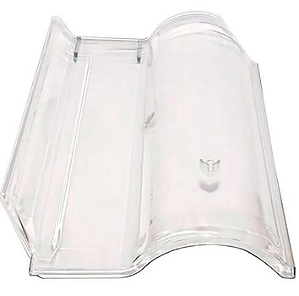 Telha Americana Piso Policarbonato transparente - PLASTELHA