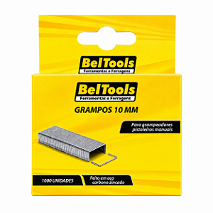 Caixa de Grampos Tapeceiro com 1.000 Unid - 10mm