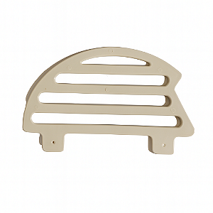 Passarinheira telha Americana Marfim - 50 peças