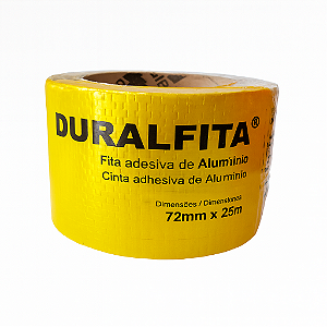 Fita Adesiva Alumínio Duralfita 7,2cm x 25m