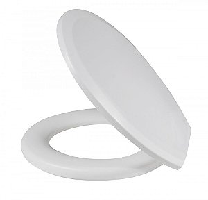 Assento Sanitário Almofadado Plus Branco