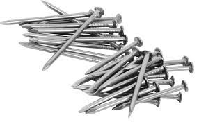 Prego Aço com cabeça 12X12 - pacote com 100 unidades