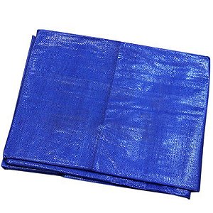 Lona Carreteiro Polietileno Azul Reforçada - 5x3M Beltools