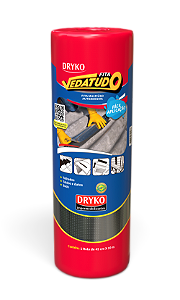 Manta asfáltica adesiva Aluminizada - 45cm x 10m - VEDATUDO