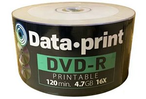 Midia dvd Data Print Printable 50 uni .