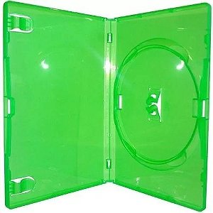 Box para DVD Padrão Verde